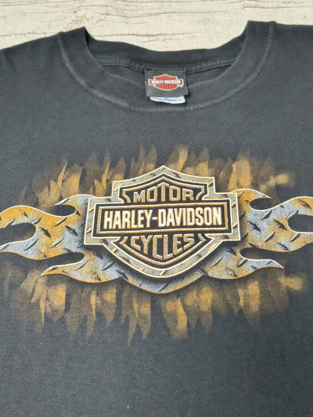 Harley Davidson Shirt Mens XL Black Graphic Tee Grande Prairie Alberta 2008